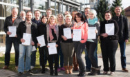 Zertifikate für die Teilnehmer an der Ausbildereignungsprüfung IHK (AEVO) in Hameln.