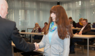 Verabschiedung der Wirtschaftsfachwirte IHK, die den Lehrgang berufsbegleitend absolviert haben.