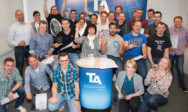 Die Technischen Fachwirte bei ihrer Verabschiedung am TA Bildungszentrum.