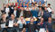 Die Gruppe 4 der angehenden Industriemeister Metall IHK.