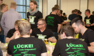 Guten Appetit: Unsere Metaller lassen es sich schmecken.