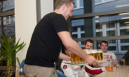 Bei der Meisterfeier am TA Bildungszentrum.