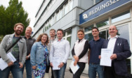 Verabschiedung der Immobilienverwalter IHK in Hameln.