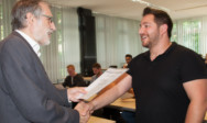 Die angehenden Handwerksmeister bei der Verabschiedung am TA Bildungszentrum Hameln.