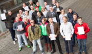 Die Industriemeister Chemie IHK feiern ihren Abschied am TA Bildungszentrum.