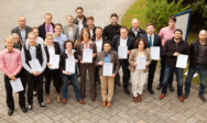 Die Projektleiter haben ein fiktives Unternehmen am Markt etabliert.