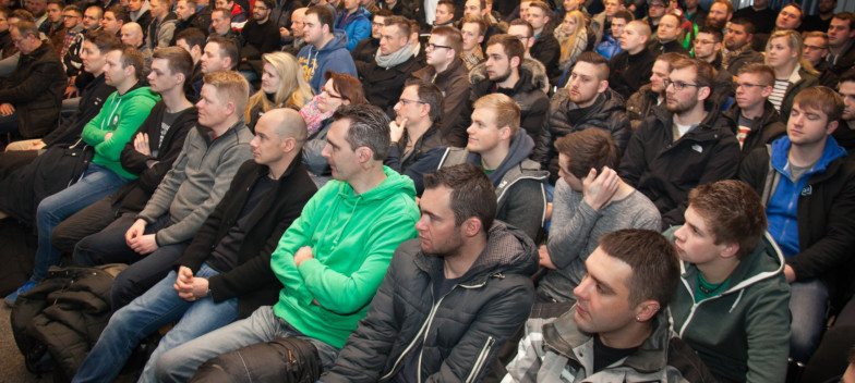 Begrüßung der Industriemeister Metall am TA Bildungszentrum in Hameln.
