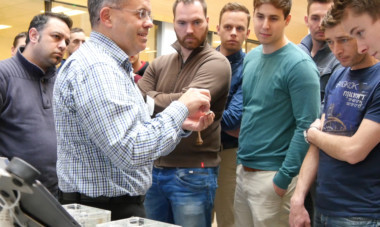 Exkursion der Industrietechniker IHK zum Fraunhofer-Zentrum
