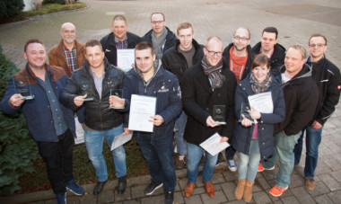 Der Abendkurs Technischer Betriebswirt IHK wird am TA Bildungszentrum verabschiedet.