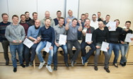 Verabschiedung des Lehrgangs Technischer Betriebswirt IHK in Vollzeit – und Begrüßung des Abendlehrgangs.