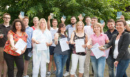 Entlassungsfeier der Betriebswirte IHK am TA Bildungszentrum.
