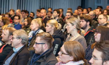 Begrüßung im Audimax