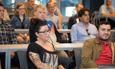 Begrüßung im TA-Audimax