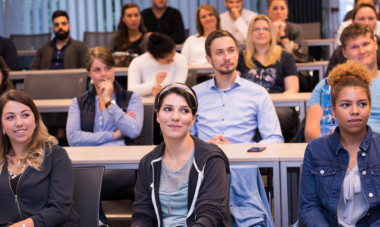 Begrüßung im TA-Audimax