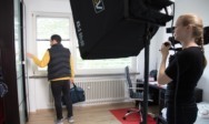 Videodreh für den Clip zum TA Wohncampus Jahnstraße.