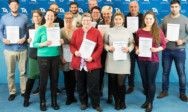 Absolventen des Lehrgangs Immobilienmakler IHK am TA Bildungszentrum