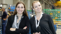 Zu Besuch in einem Industrieunternehmen.
