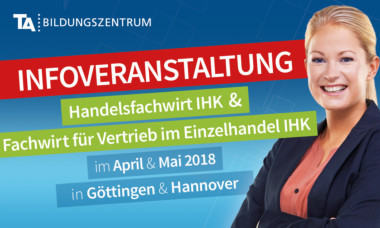 Infoveranstaltung Handel April und Mai 2018