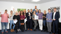 Die Lehrgangsgruppe von Michaela Vogt am TA Bildungszentrum Hannover.