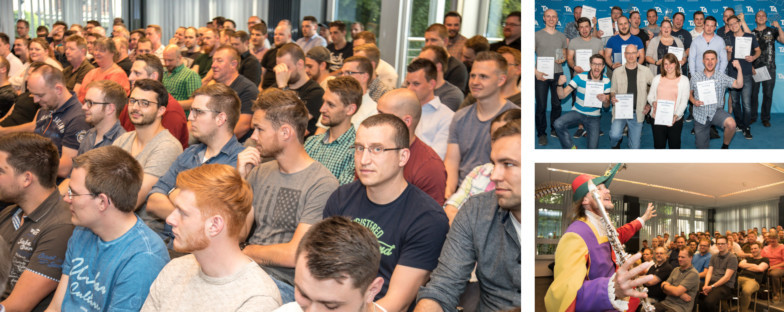 Meisterfeier am TA Bildungszentrum