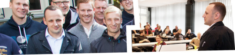 Großer Zusammenhalt und eine feierliche Ansprache: Die Aufstiegsfortbildung in Hameln verläuft für Peter Böckeler erfolgreich.