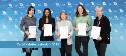 TA Absolventen im April 2025