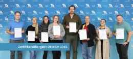 TA Absolventen im Oktober 2025