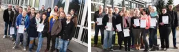 Ausgebildete Ausbilder: Vier Gruppen auf die Prüfung vorbereitet