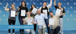 TA Absolventen im September 2026 – Erfolgreich weitergebildet