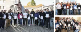 Teilnehmer aus drei AdA-Gruppen erwerben Abschluss