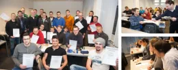 Mehr als 100 zukünftige Ausbilder stellen sich der IHK-Prüfung