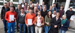 Ausbildereignung: TA-Teilnehmer erhalten die ersten Zertifikate