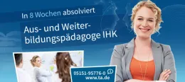 Neuer Lehrgang: Aus- und Weiterbildungspädagoge IHK