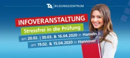 Stressfrei in die Prüfung - Themenabend am TA Bildungszentrum