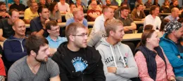 Neue Studierende auf dem TA Bildungscampus begrüßt