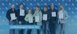 TA Absolventen im Februar 2025