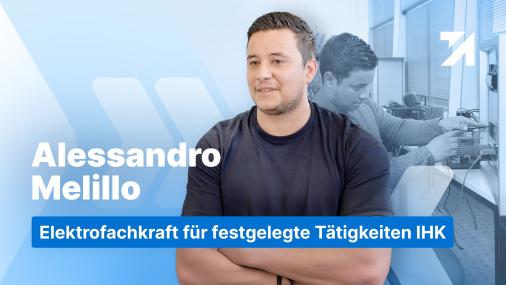 Erfahrungen Elektrofachkraft für festgelegte Tätigkeiten IHK Absolvent Allesandro Melillo