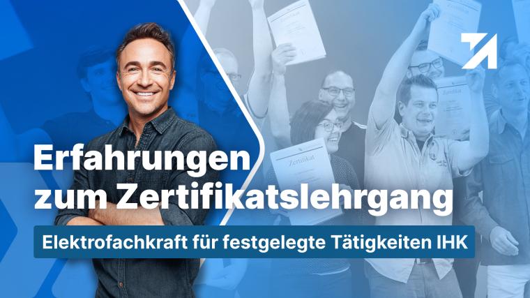 Elektrofachkraft für festgelegte Tätigkeiten IHK Videovorschau Erfahrungsbericht