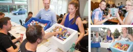 Eiskaltes Vergnügen und willkommene Erfrischung für 600 Studierende