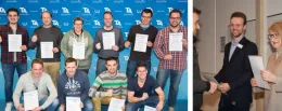 Handwerksmeister erhalten Zertifikate für Teil 3