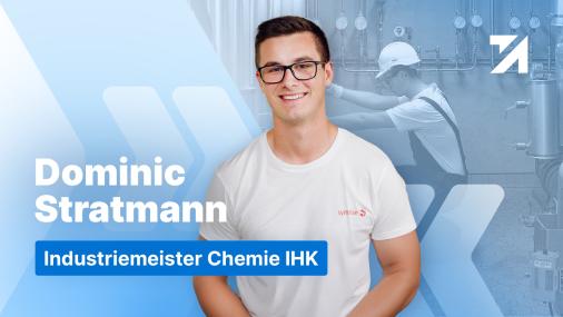 Erfahrungen Industriemeister Chemie IHK Absolvent Dominic Stratmann