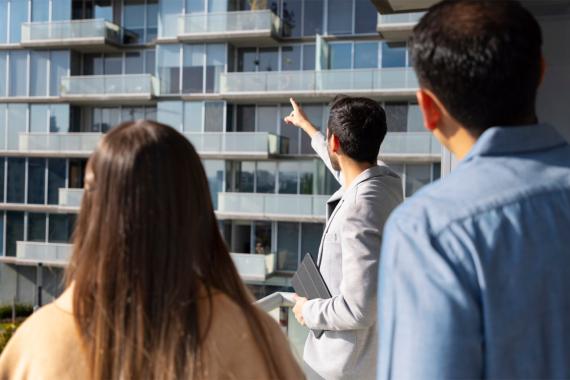 Immobilienmakler IHK Besichtigung 