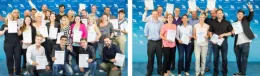 Immobilienmakler und Projektleiter schließen Lehrgänge erfolgreich ab