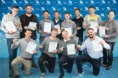 Feierlicher Verabschiedung der Industriemeister Metall IHK und Elektrotechnik IHK am TA Bildungszentrum.
