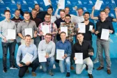 Feierlicher Verabschiedung der Industriemeister Metall IHK und Elektrotechnik IHK am TA Bildungszentrum.
