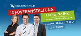 Aufstieg als Fachwirt – Infoabende in drei Städten