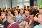Abschied von Hameln: Die Industriemeister Elektrotechnik IHK und Mechatronik IHK feiern mit den Logistikmeistern IHK.