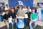 Abschied von Hameln: Die Industriemeister Elektrotechnik IHK und Mechatronik IHK feiern mit den Logistikmeistern IHK.