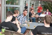 Abschied von Hameln: Die Industriemeister Elektrotechnik IHK und Mechatronik IHK feiern mit den Logistikmeistern IHK.