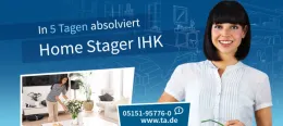 Neu: Schaffen Sie Wohn(t)räume mit der Qualifikation Home Stager IHK
